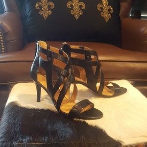 Black Nine West heels